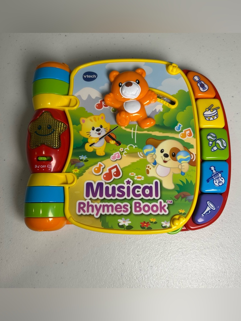 Vtech Lights and Sounds Musical Rhymes Book